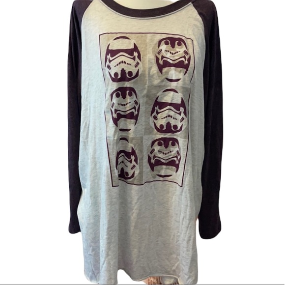 Star Wars Color Changing 3/4 Sleeve Shirt - Picture 1 of 3